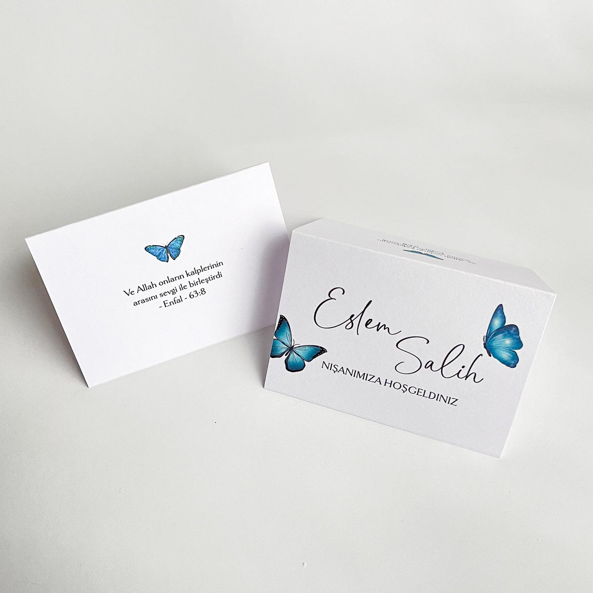 Tischkarte | Schmetterling Kollektion